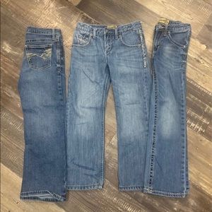 BUNDLE Boys 9/10 Wrangler 20x jeans lot